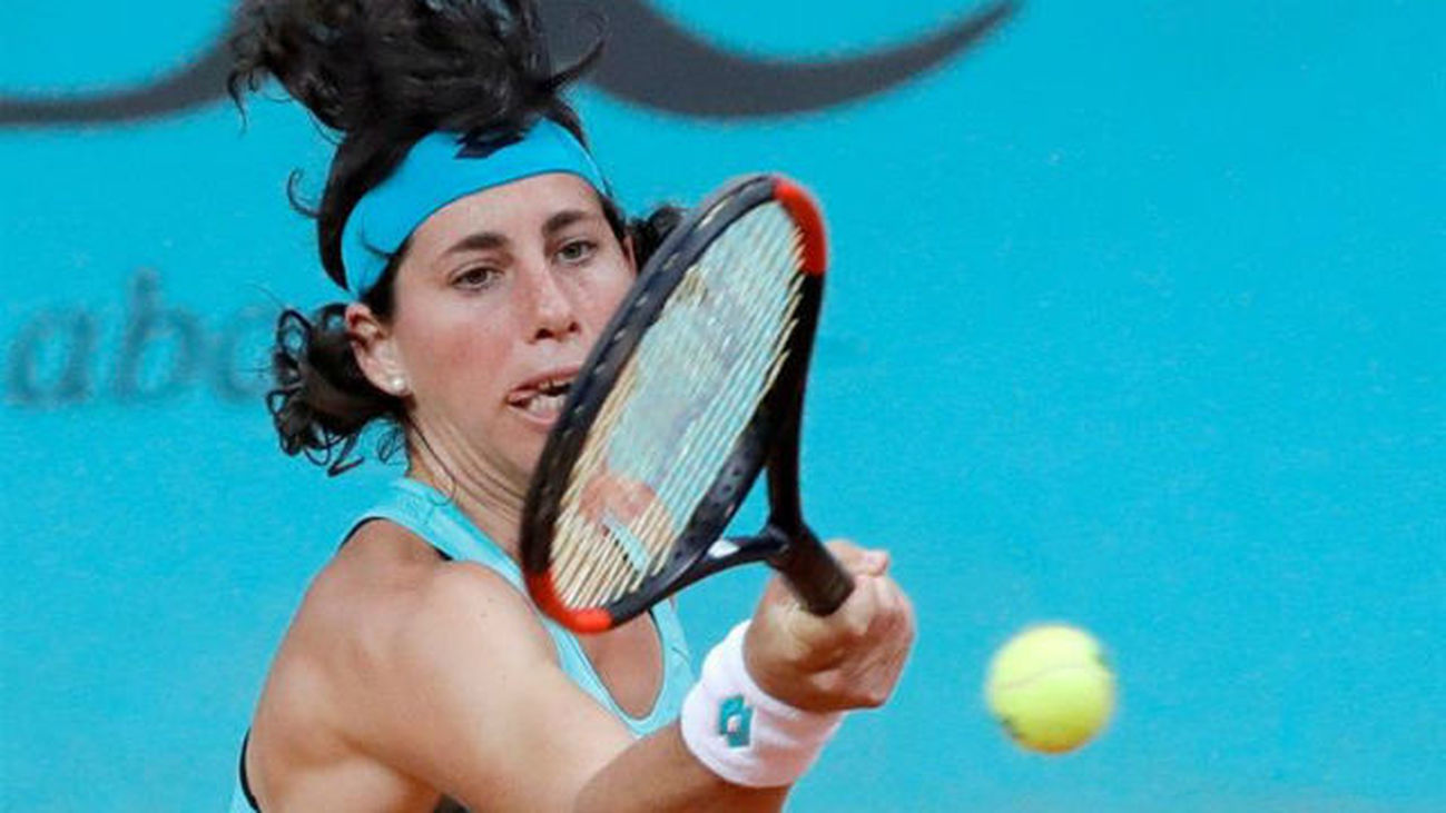 Mutua Madrid Open: Carla Suárez se hunde