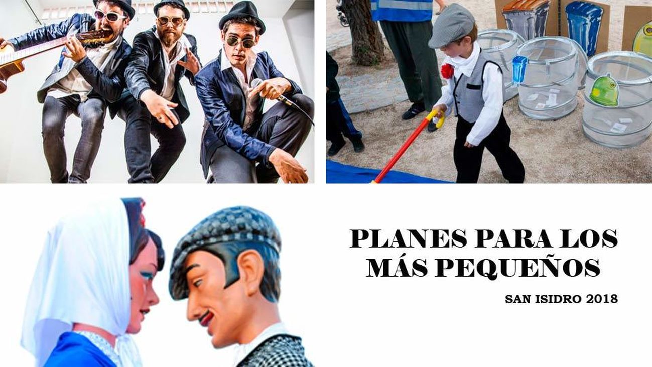 Planes para los más pequeños en las fiestas de San Isidro