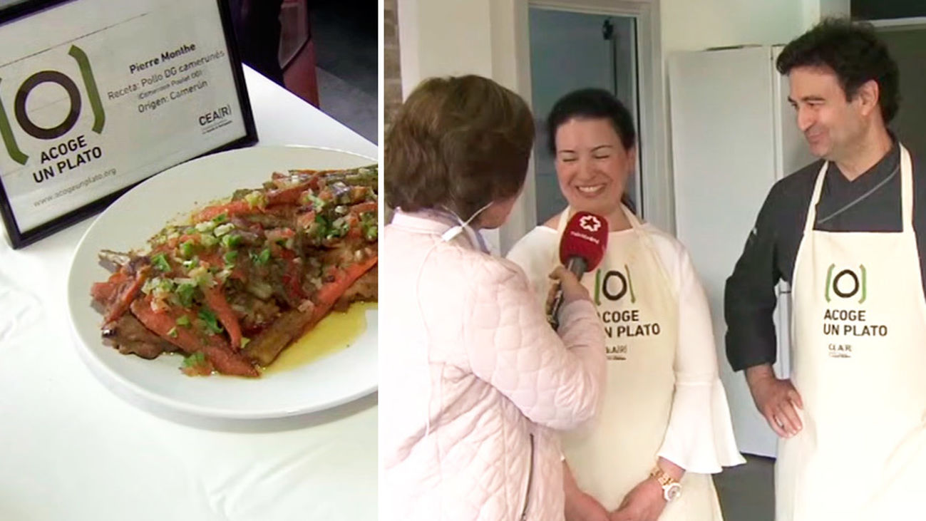 Porque las recetas no entienden de fronteras...#AcogeUnPlato