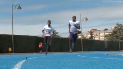 Alagie y Tijan: el atletismo como refugio