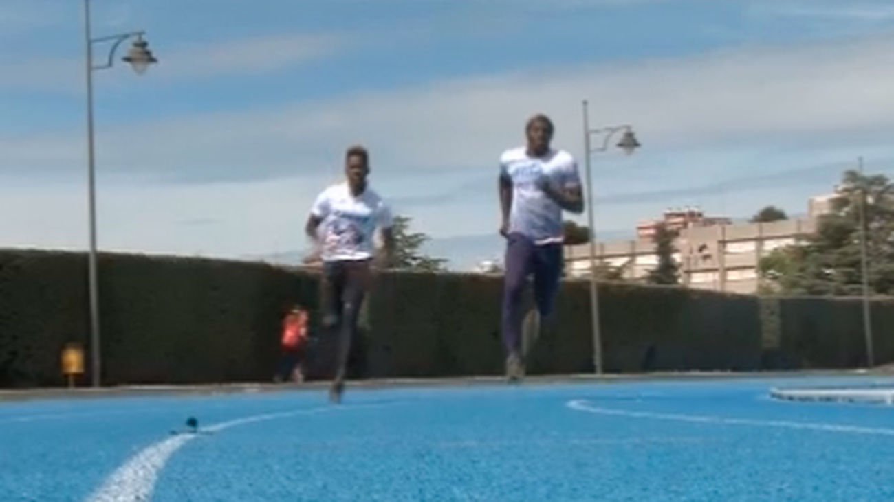 Alagie y Tijan: el atletismo como refugio