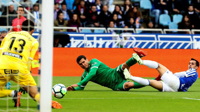 3-2. El Leganés hinca la rodilla en Anoeta