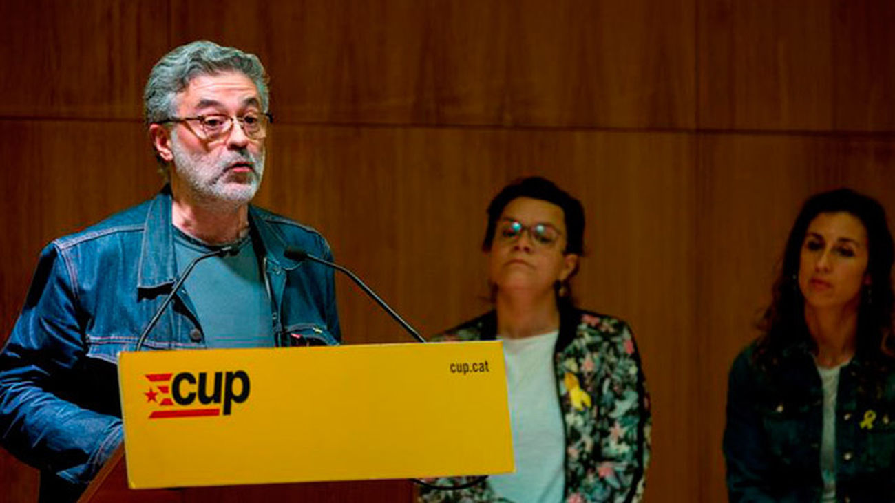 El diputado de la CUP en el Parlament, Carles Riera