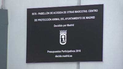 El Ayuntamiento de Madrid inaugura el "Pabellón de acogida de otras mascotas"