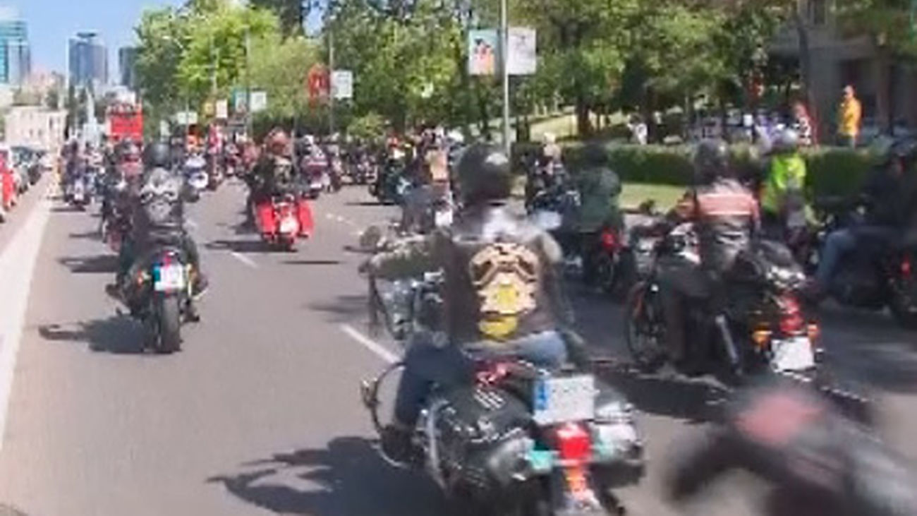 Las Harley Davidson invaden Madrid