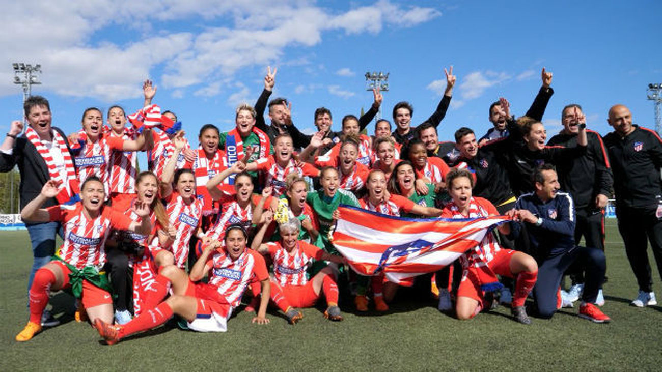 1-6. El Atleti femenino se proclama campeón de Liga a lo grande