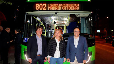 Los tres búhos a Fuenlabrada y Leganés ya salen desde Atocha