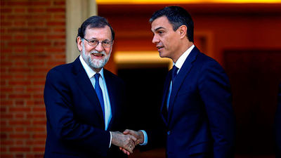 PP y PSOE actuarán contra cualquier estructura contraria a la Constitución que promueva Torra