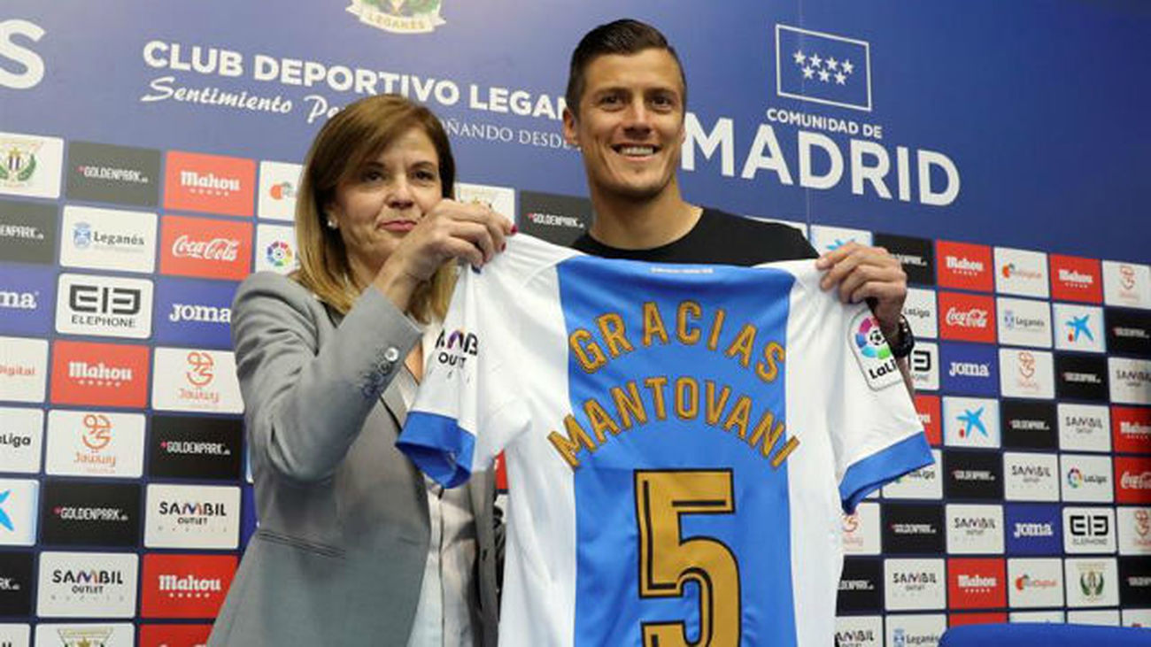 Mantovani: "Los mejores años del Leganés están por llegar"