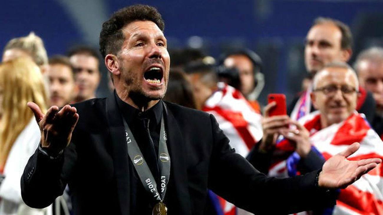 Simeone: "No es sólo la Liga Europa, es mucho más grande"