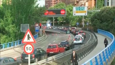 El acceso del túnel de Pio XII sigue cerrado