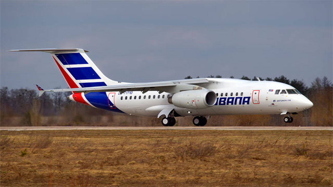 Avión de Cubana de Aviación