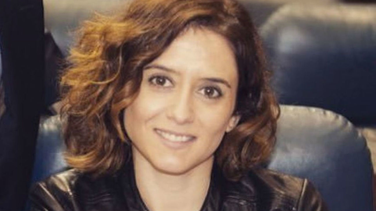 Isabel Díaz Ayuso, vicesecretaria de Comunicación y portavoz del PP de Madrid