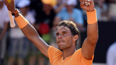 Nadal, a la final de Roma tras ganar a Djokovic