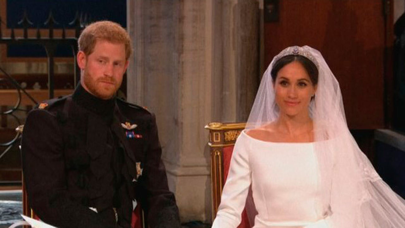 El príncipe Enrique y Meghan Markle ya son marido y mujer