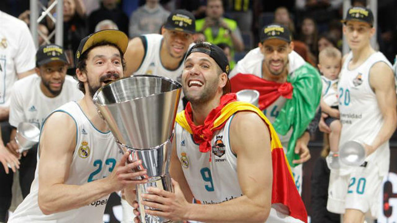 Sergio Llull y Felipe Reyes