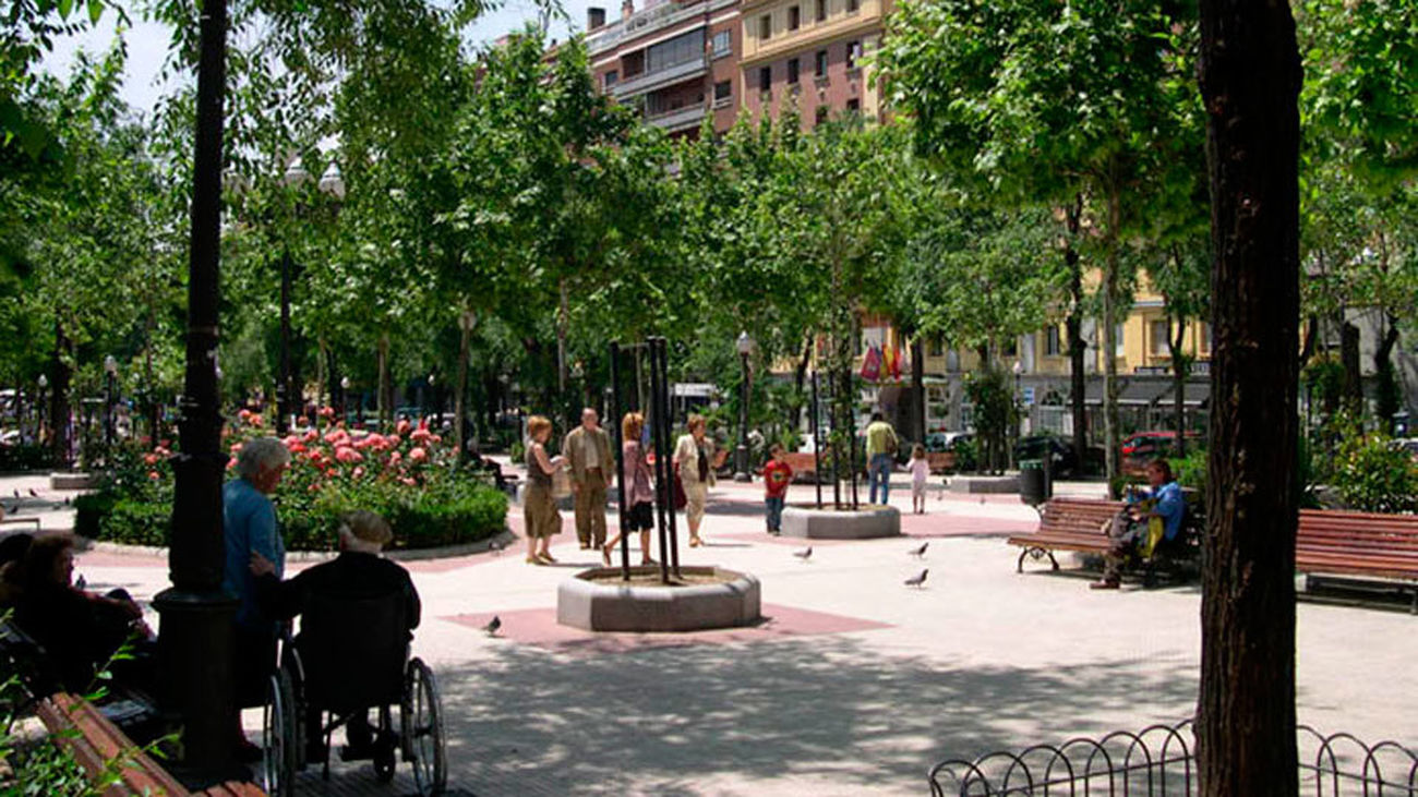 Jardines de la Plaza del Conde del Valle Suchil