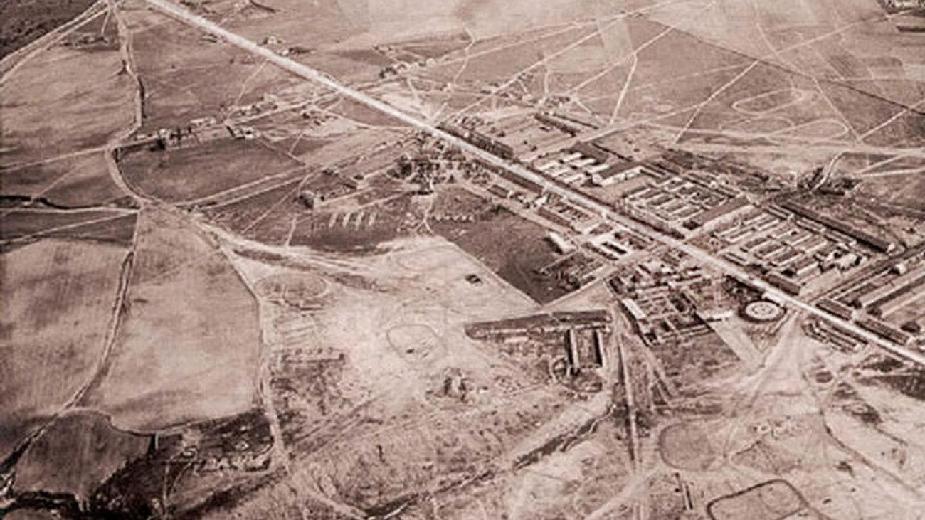 Foto aérea de la Carretera de Extremadura