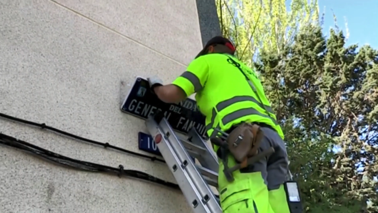 El fin de las calles franquistas