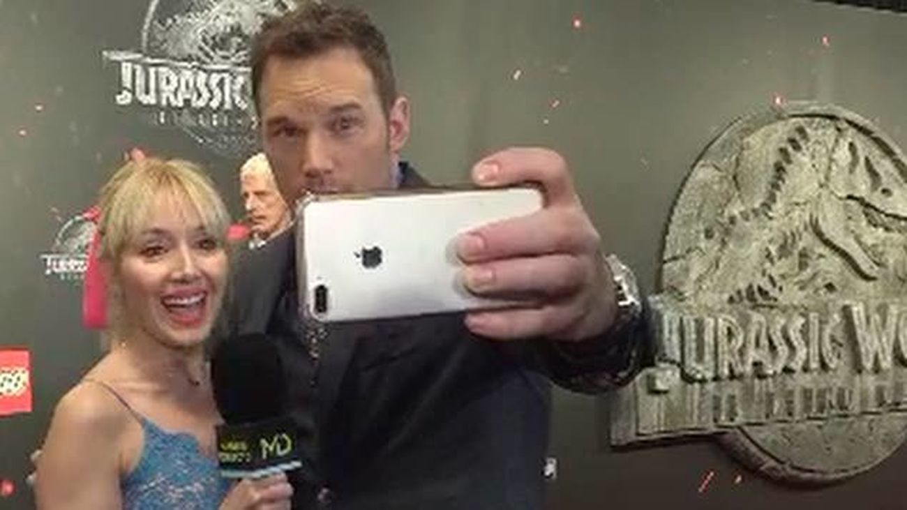 El Wizink Center se disfraza de dinosaurio con la presentación de la nueva película de Jurassic World