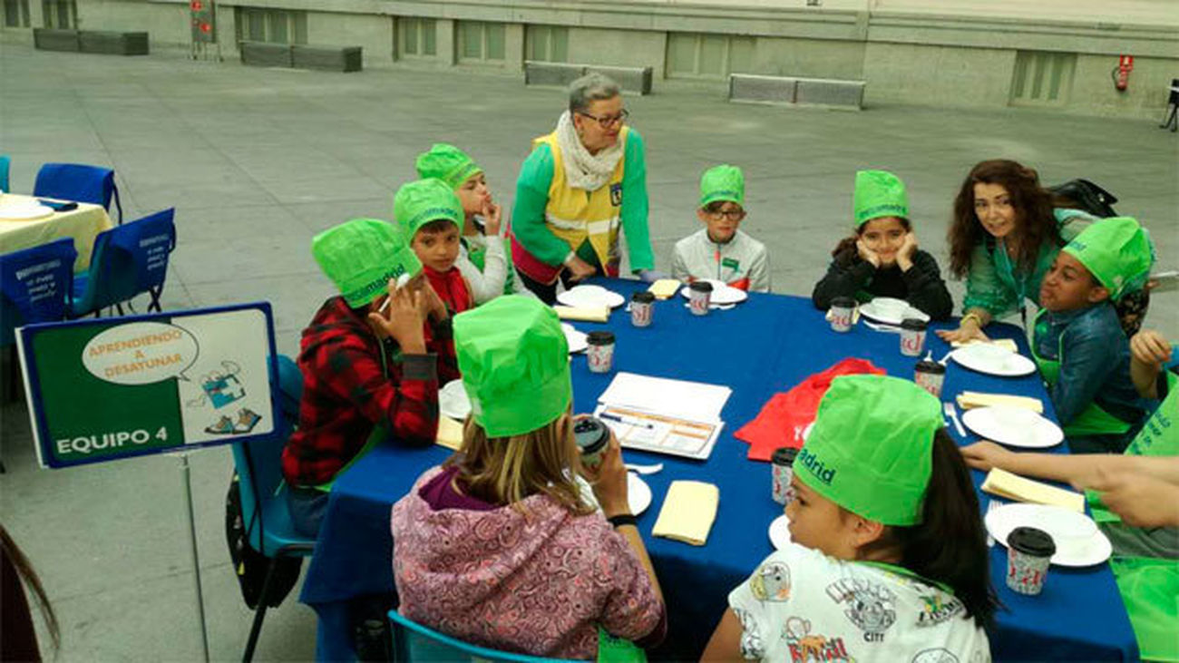 Escolares madrileños aprenden a desayunar saludablemente
