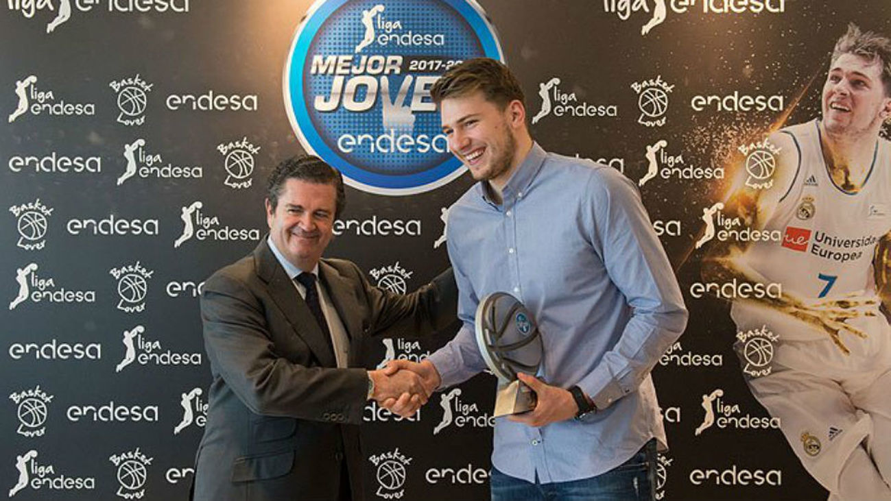 Más premios para Doncic, 'Mejor Joven' de la ACB