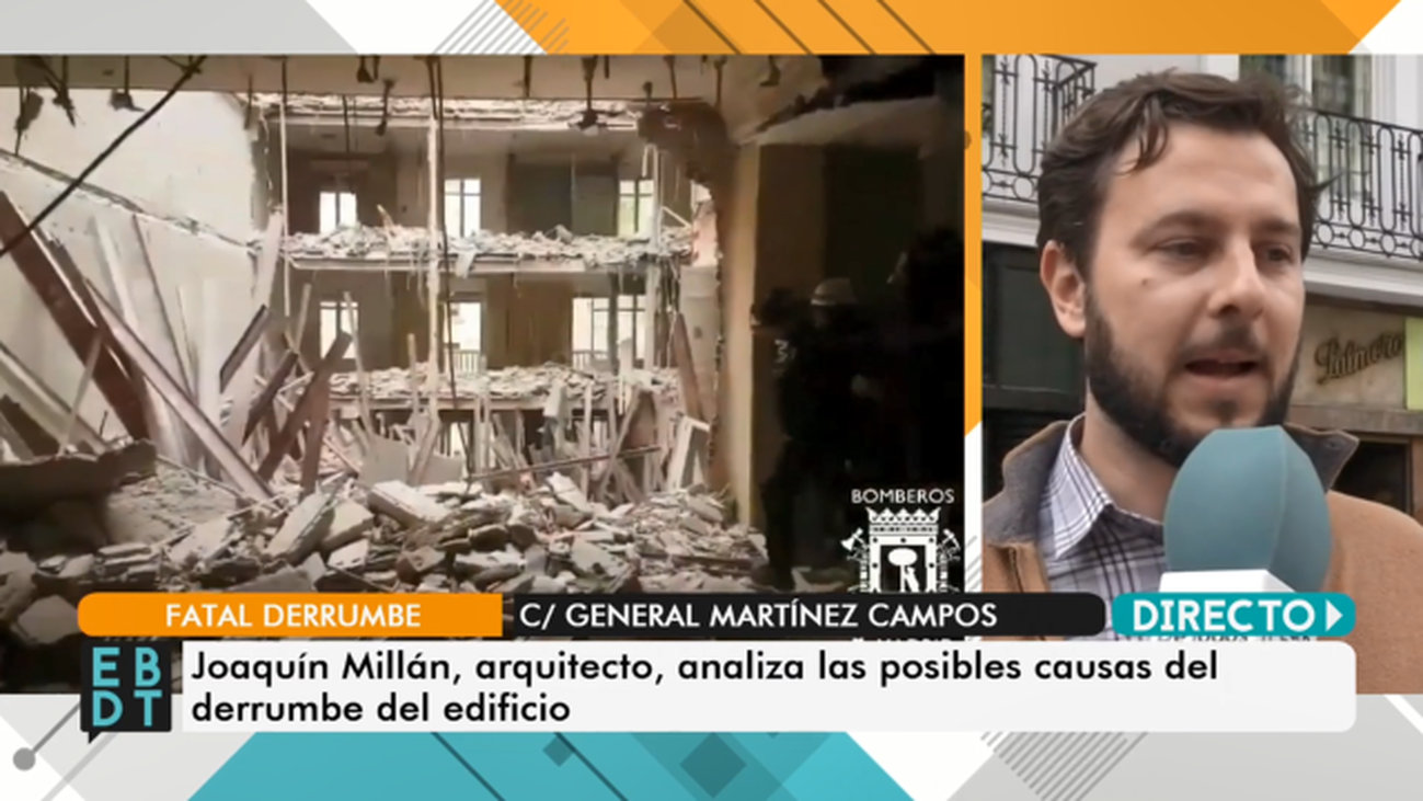 ¿Por qué se derrumbó el edificio de Chamberí?