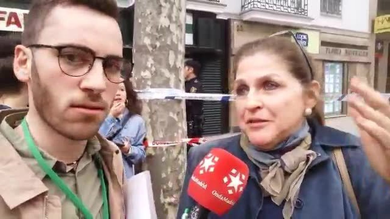 Madrid Directo, en la zona del desprendimiento