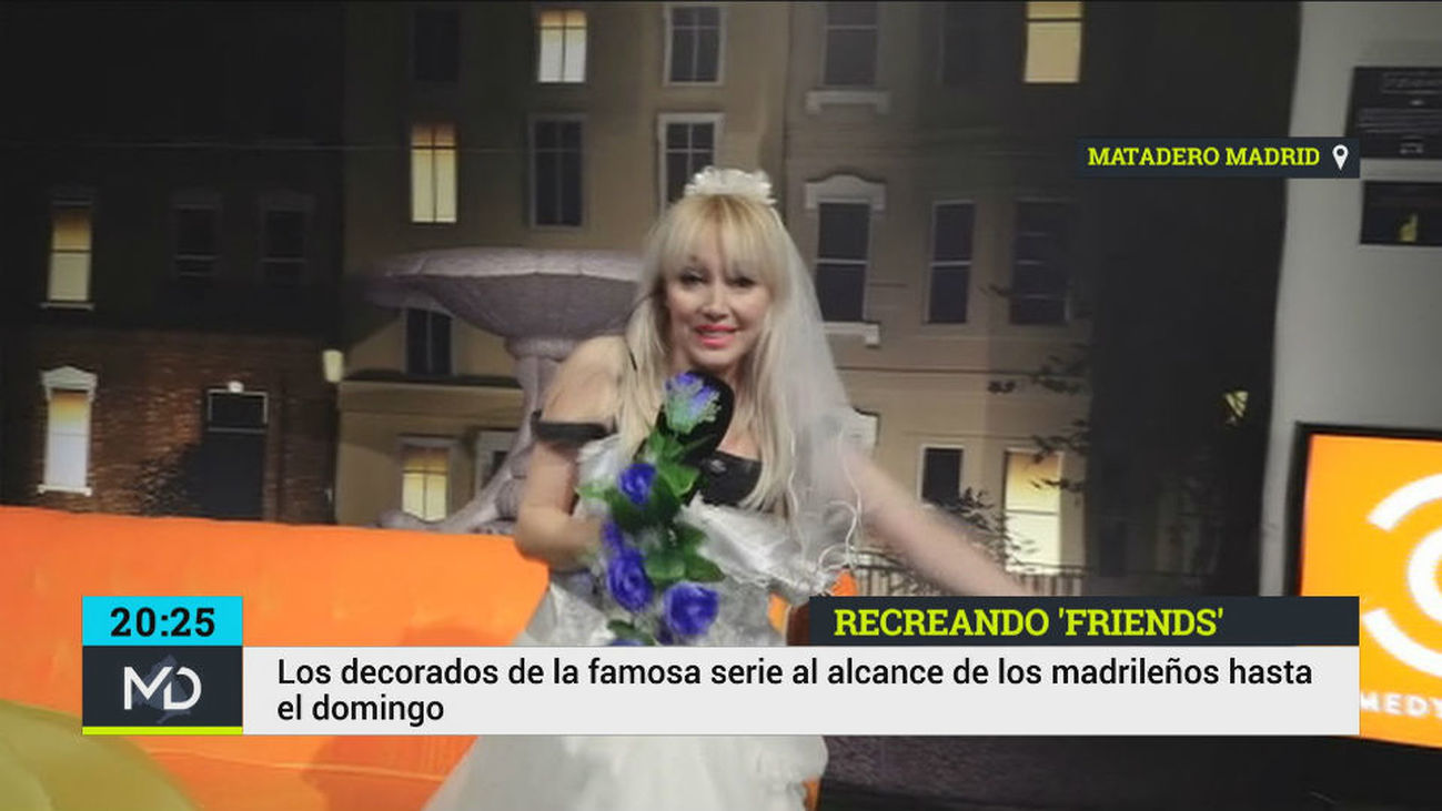 Madrid regresa a los 90 con la recreación de los escenarios de Friends