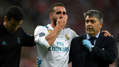 Carvajal se lesiona la rodilla y estará dos meses de baja