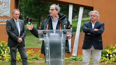 Torra pone como condiciones a Sánchez la libertad de los presos y no criminalizar la autodeterminación