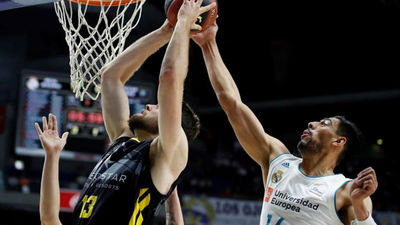 83-73. El Real Madrid evita sorpresas en el arranque del 'playoff'