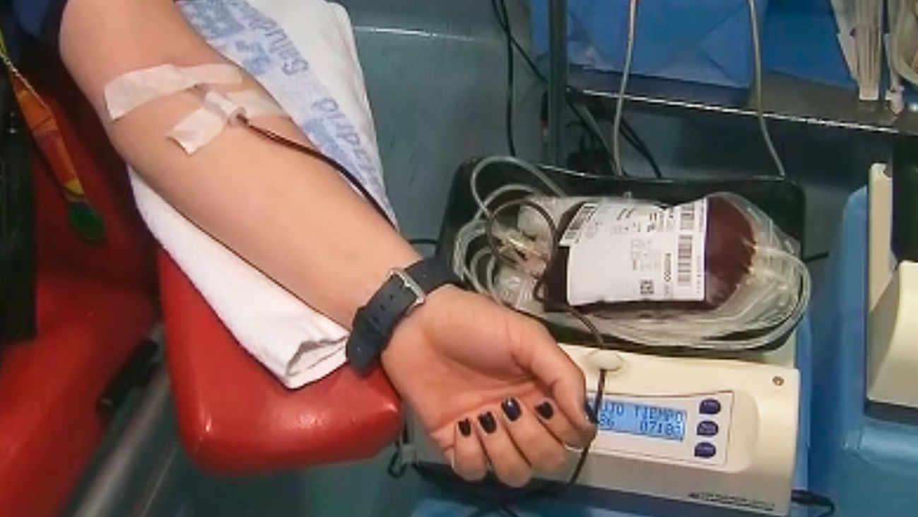 Maratón de donación de sangre en el Hospital Niño Jesús
