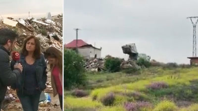 Vertedero ilegal en Fuencarral