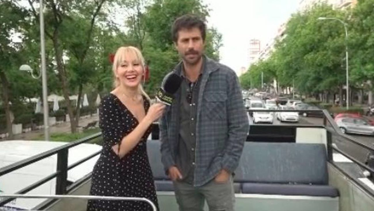 Hugo Silva se sube al autobús de Madrid Directo