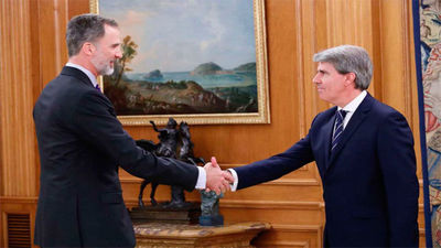 Garrido expone a Felipe VI sus proyectos para la Comunidad de Madrid