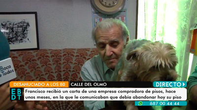 Desahuciado a los 80