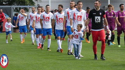 Homenaje al Rayo Majadahonda por su ascenso a Segunda