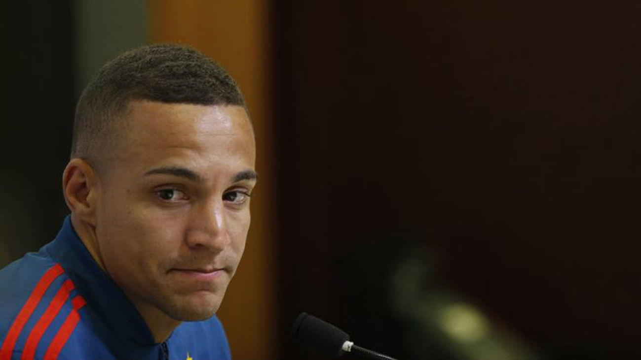 Rodrigo: "Los que hemos venido ha sido por méritos propios"