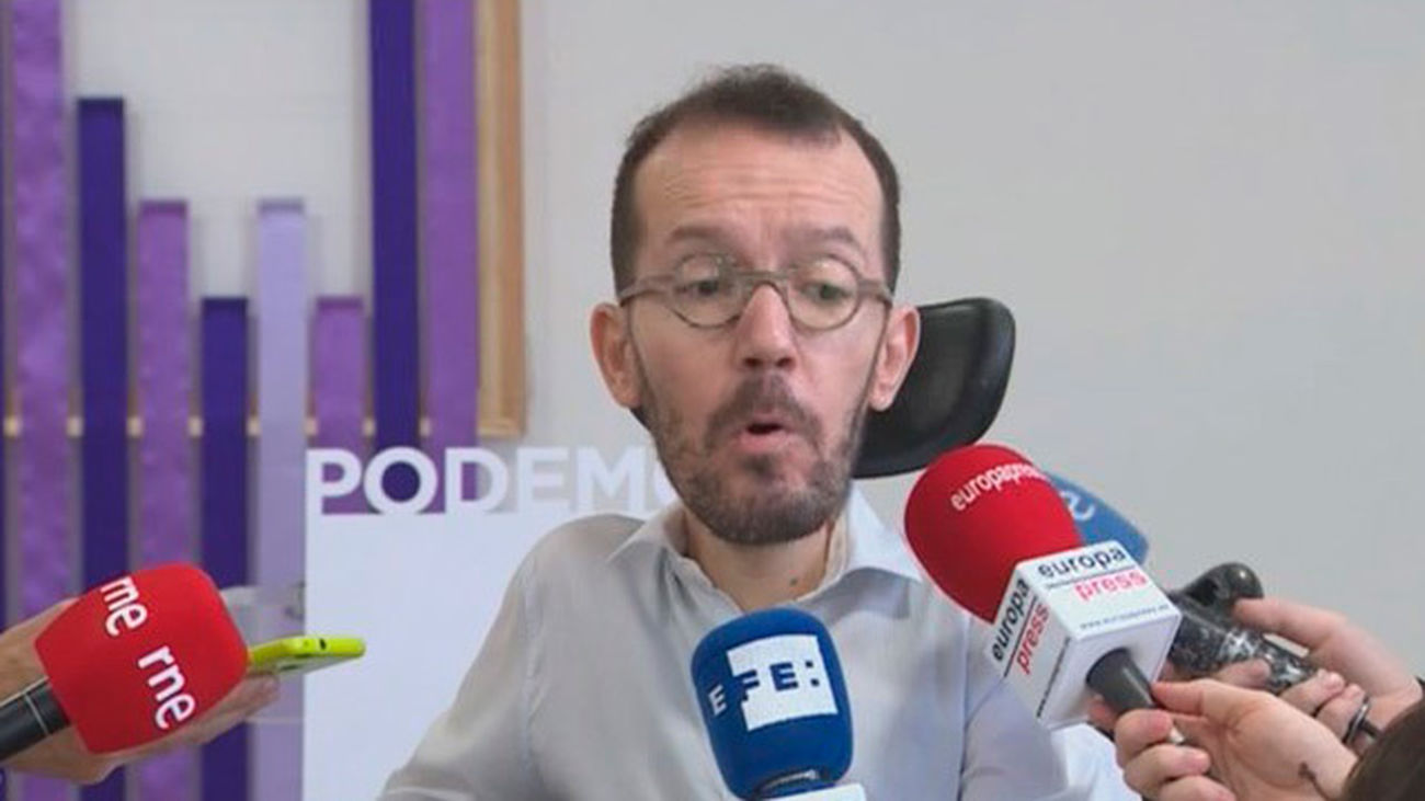 Echenique insiste en un Gobierno de coalición PSOE-Unidos  Podemos