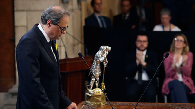 Quim Torra a Pedro Sánchez: "Hablemos, tomemos riesgos usted y nosotros"