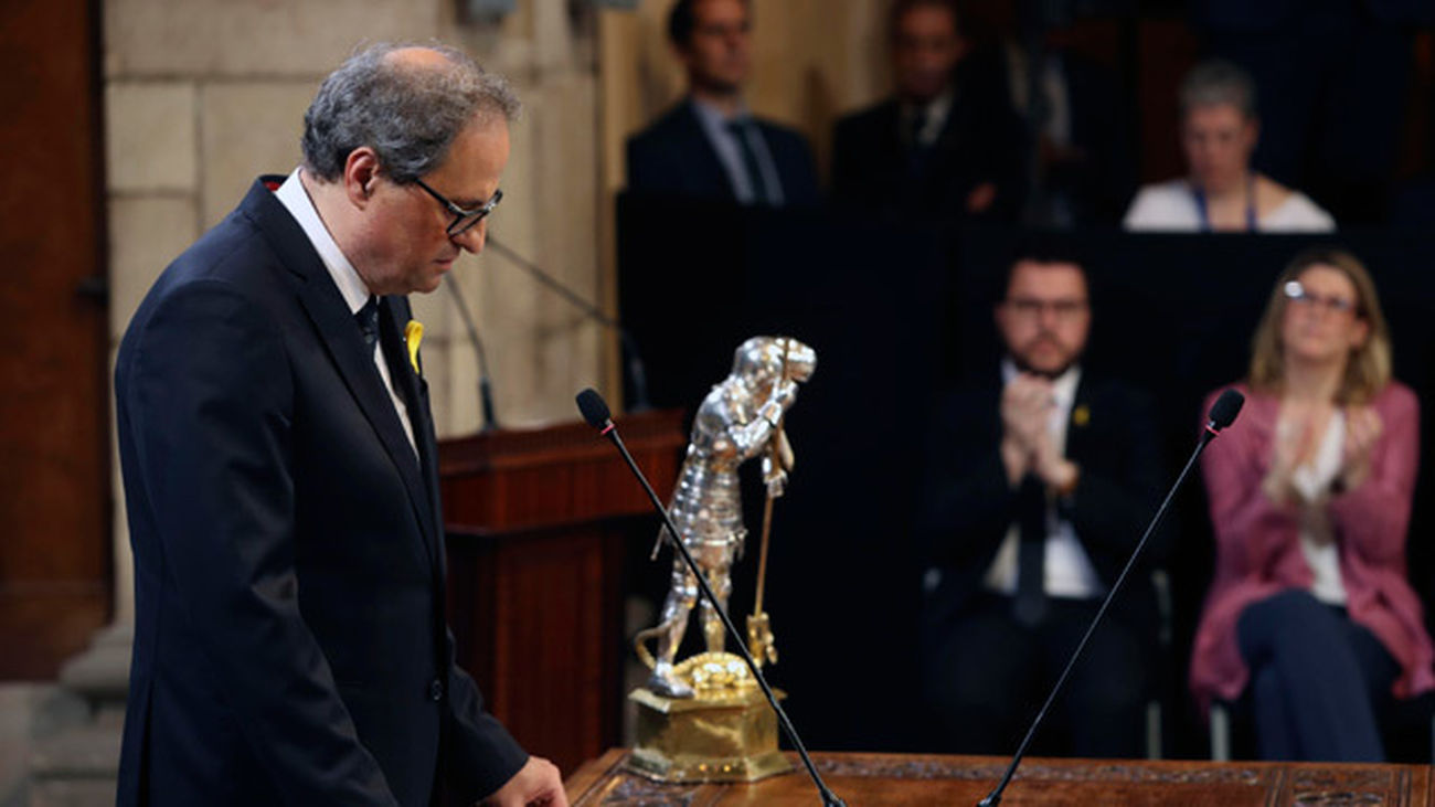 Quim Torra a Pedro Sánchez: "Hablemos, tomemos riesgos usted y nosotros"