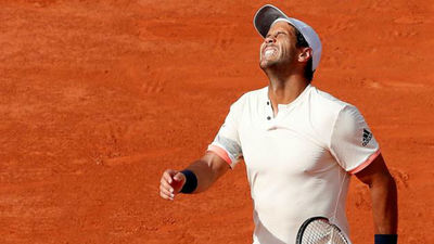 Roland Garros: Verdasco, sin opción ante Djokovic