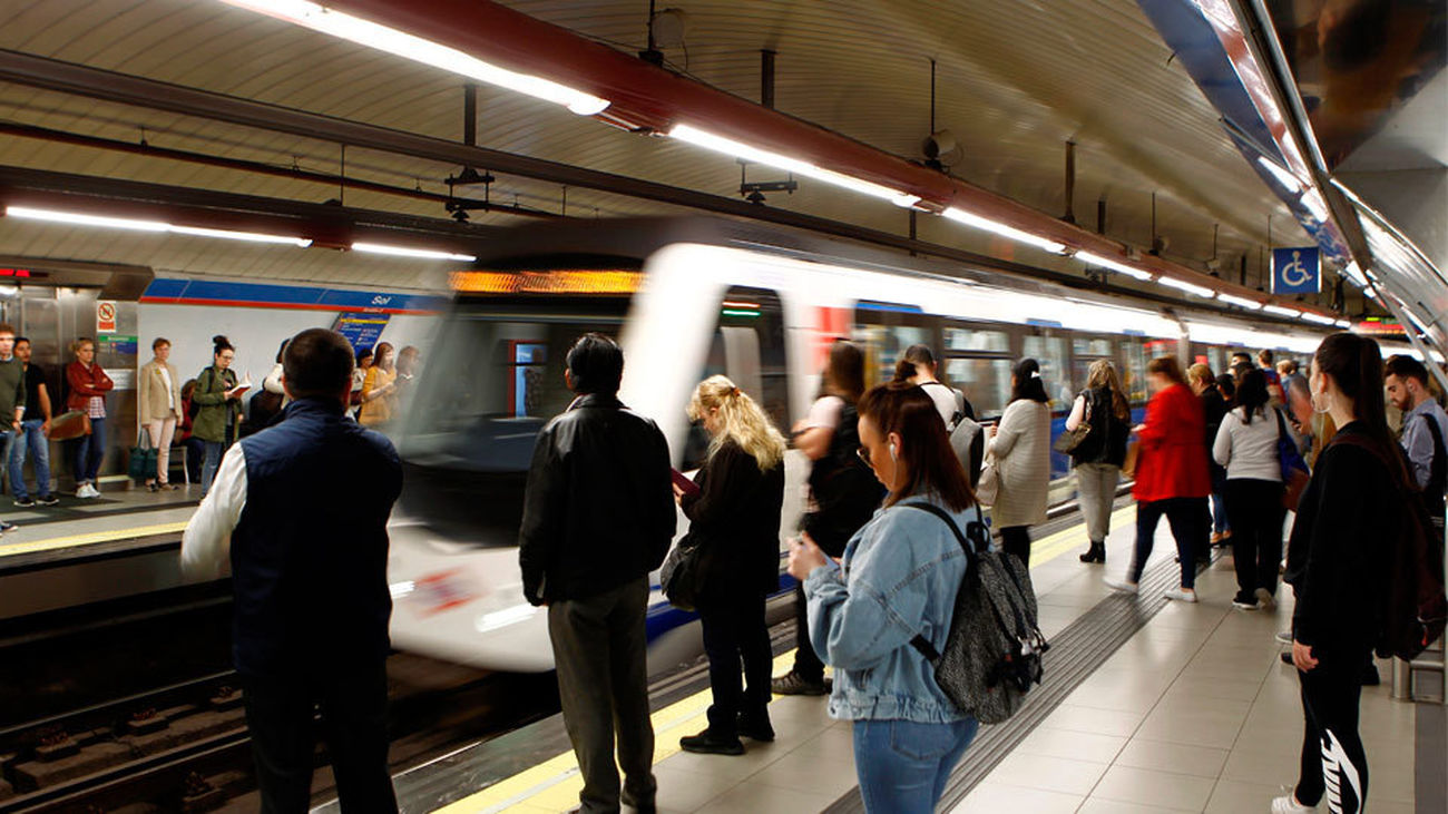 Segunda jornada de paros en Metro de Madrid