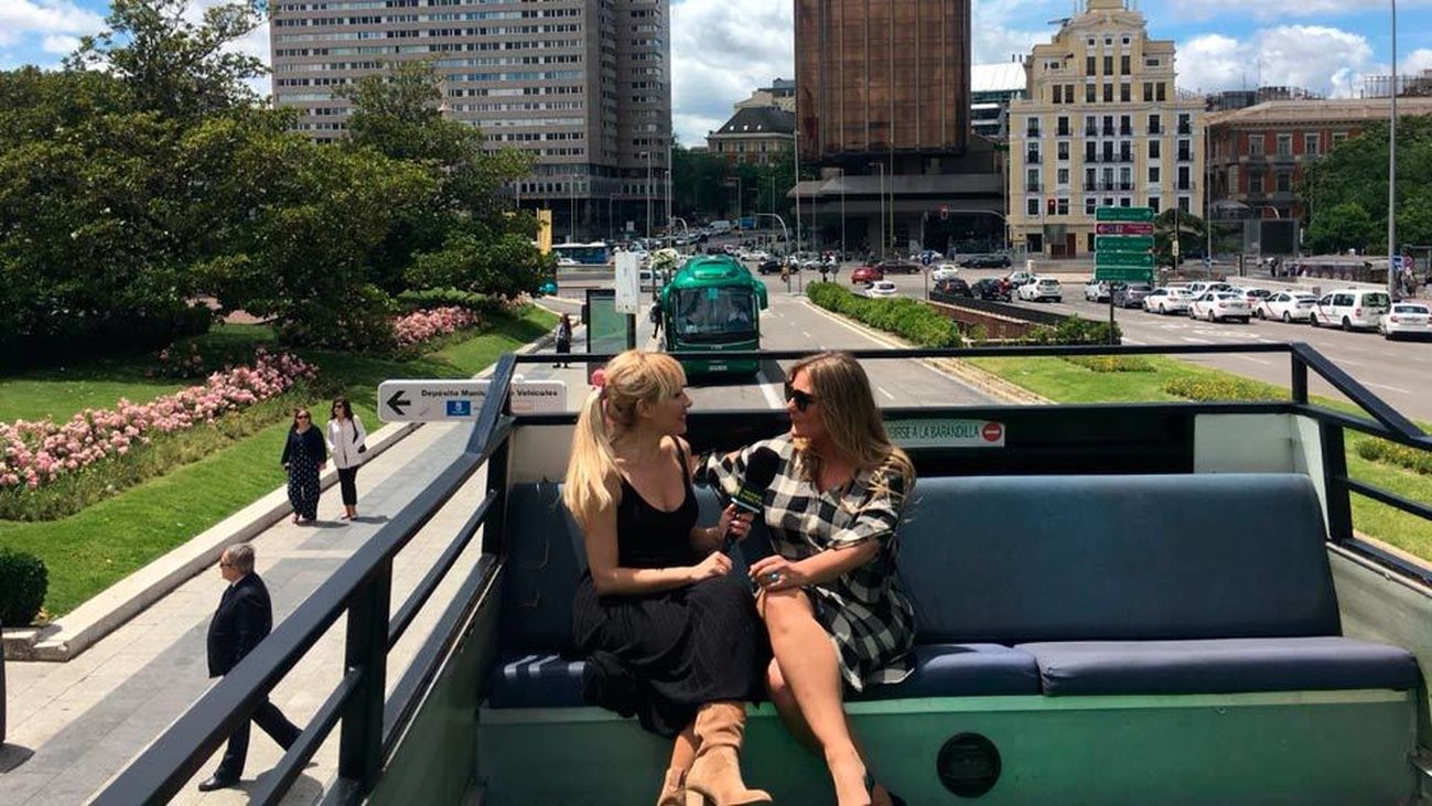 Amaia Montero se sube a nuestro autobús para presentarnos "Nacidos para creer"