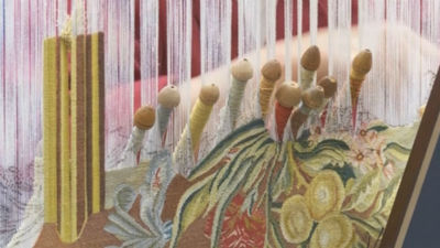 ¿Cómo se elabora un tapiz?