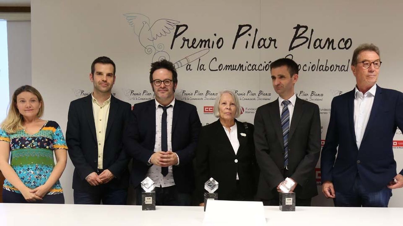 Telemadrid ha sido reconocida con el premio de comunicación "Pilar Blanco"