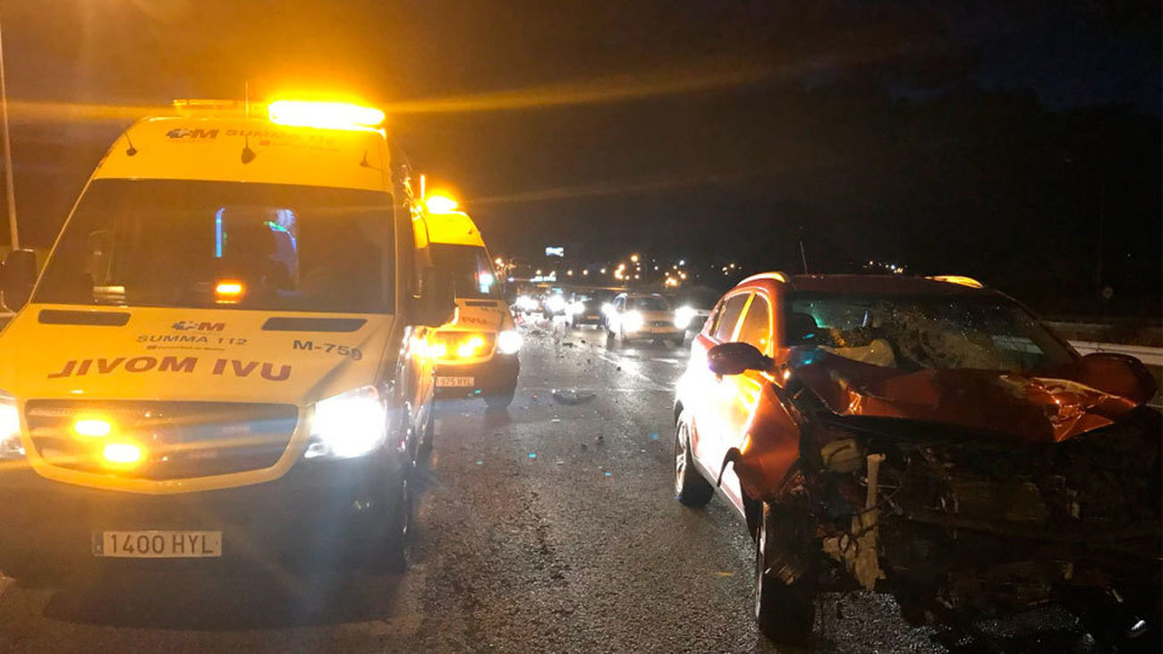 Muere un hombre atropellado cuando señalizaba una avería en la M-40