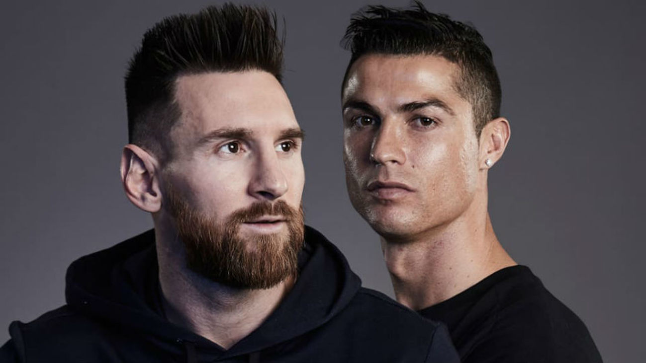 Messi y Cristiano Ronaldo