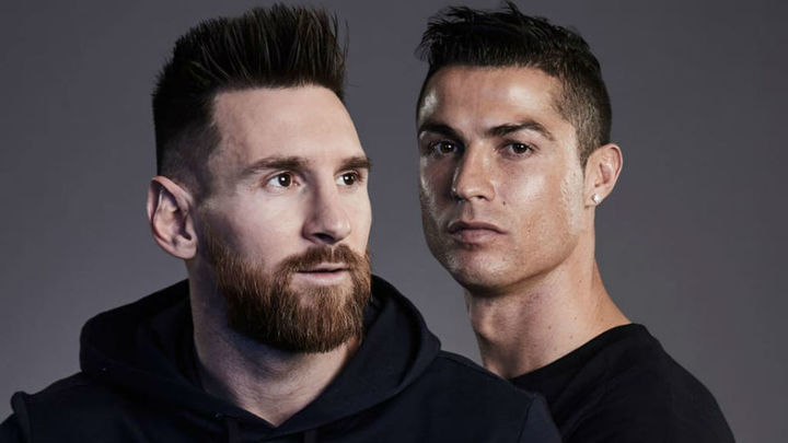 Messi y Cristiano Ronaldo / Telemadrid